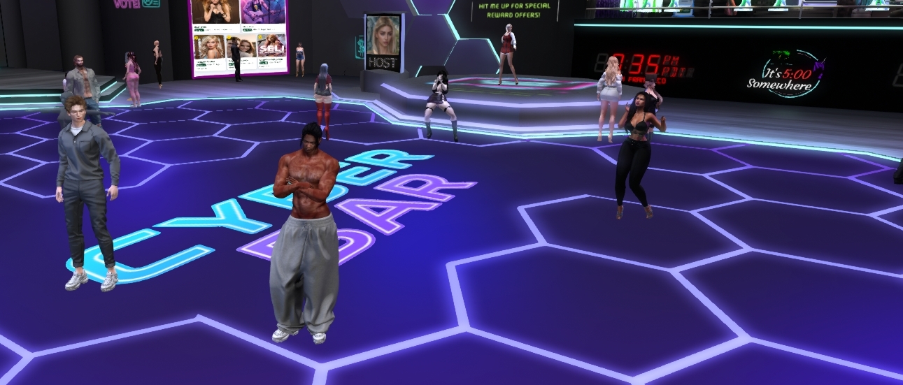 Cyber Bar Party
